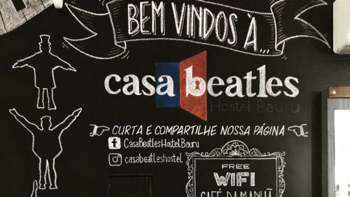 Casa Beatles Hostel-inauguração-Bauru