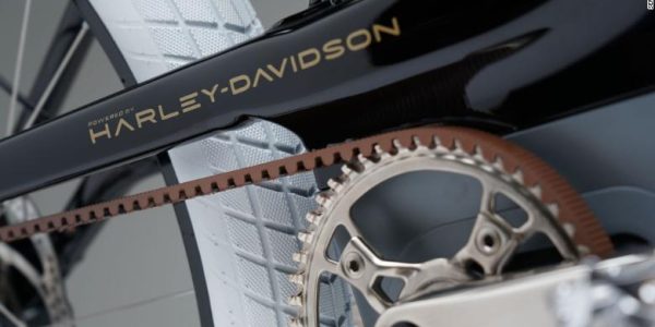 Harley Davidson ebike: A Serial 1 dependerá de uma transmissão por correia, mais limpa do que as correntes tradicionais encontradas em bicicletas
Foto: Divulgação/Harley Davidson