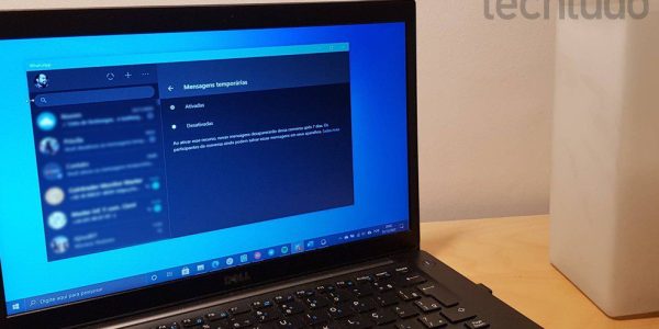 Saiba ativar a função de mensagens temporárias no WhatsApp Web — Foto: Reprodução/Paulo Alves