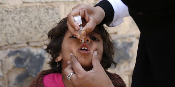 Vaccination Campaign Against Polio In Yemen