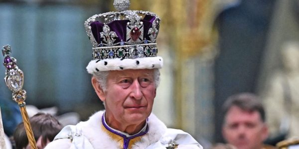 O Rei Charles III foi coroado neste sábado (7)
Ben Stansall - WPA Pool/Getty Images