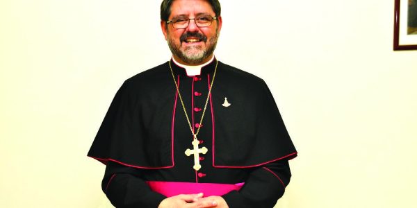 Monsenhor Ricci, pároco da Paróquia de São Cristóvão