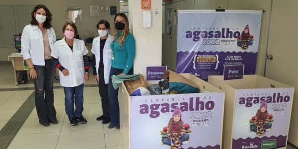 Fabiana Telli (franqueada Rei do Mate), Jacira Prudente Pinceli, Irinea Faccin (Voluntários em Ação) e Rose Araujo (assessora de imprensa da Unimed Bauru)