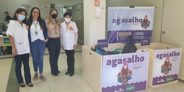 Na foto, Neide Oguino (Voluntários em Ação), Márcia Palhacci (gerente de Marketing da Unimed Bauru), Rose Araujo (assessora de imprensa da Unimed Bauru) e Irinea Faccin (Voluntários em Ação)
Crédito: Divulgação/Unimed Bauru