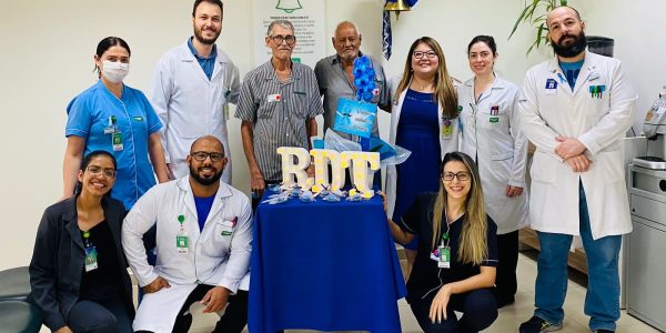 A conscientização sobre o câncer de próstata foi feita junto aos pacientes da quimioterapia e radioterapia do HUB