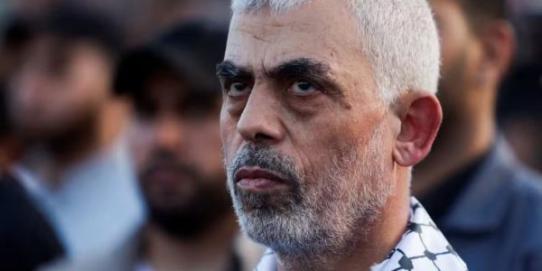 Yahya Sinwar, líder do Hamas, que controla a Faixa de Gaza — Foto: REUTERS/Mohammed Salem/File Photo