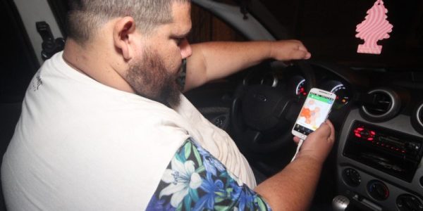 Motorista de Uber, Luan Henrique Cabral Pacheco.