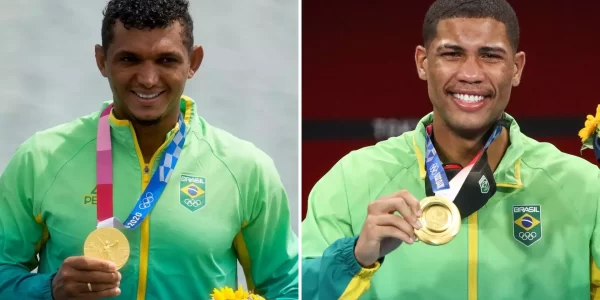 Isaquias, na canoagem, e Hebert, no boxe, ajudaram a delegação brasileira a ter o melhor desempenho da história em Olimpíadas
Foto: Montagem: CNN; Fotos: Lee Jin-man/AP e Wander Roberto/COB