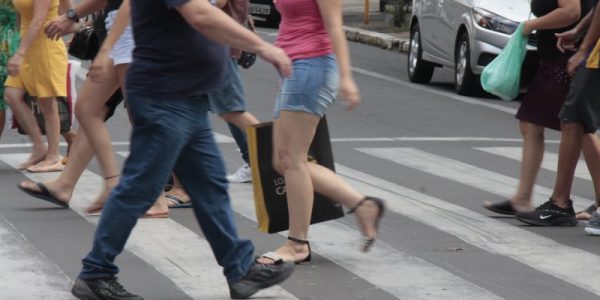 Multa para pedestres