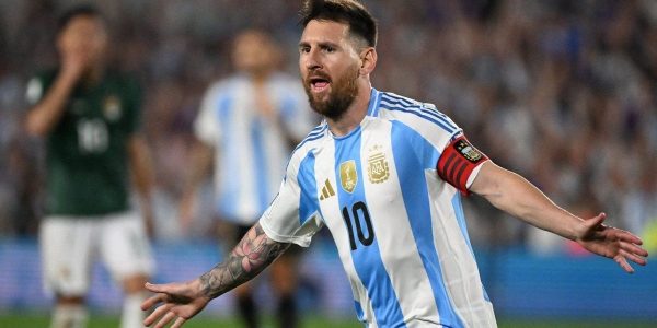 Messi é o segundo maior artilheiro entre seleções • Reprodução/X/@CONMEBOL