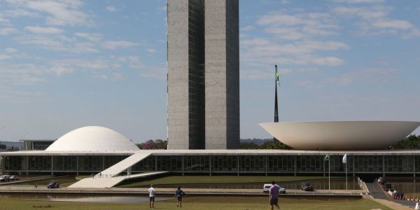 Fachada do palácio do Congresso Nacional