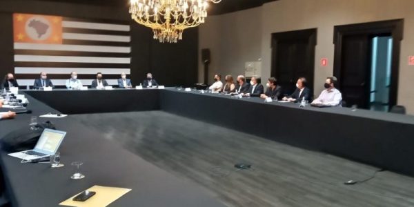 Reunião entre autoridades ocorreu no Palácio dos Bandeirantes / Fonte: Prefeitura de Jaú/Divulgação