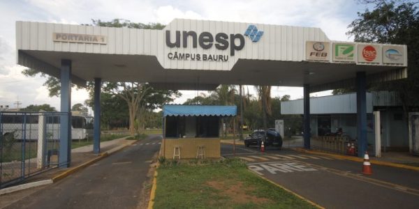 Entrada do câmpus da Unesp em Bauru / Foto: Samantha Ciuffa