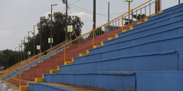 Últimos preparativos para o Carnaval no Sambódromo. 09/02/2018