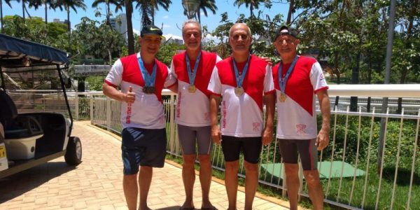 Omar Sanfelice Dias, José Gimael Neto, Paulo Maria Leite e Norival Agnelli / Foto: Divulgação